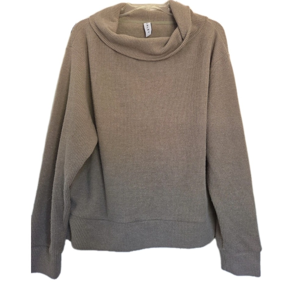 VARLEY Milton? Oversized Pullover Turtle-Neck Sweater Sweatshirt, Size Large